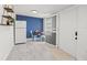 Bright dining area with a modern refrigerator and space for a small table at 3505 N Dartmouth Ave, Tampa, FL 33603