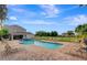 Large community pool and lounge area with ample seating, perfect for hot summer days at 8796 Christie Dr, Largo, FL 33771