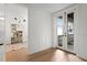 Hallway featuring a play room and a walk out balcony with a view of the garden and swimming pool at 927 Anchorage Rd, Tampa, FL 33602