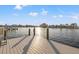 View of the waterfront from the private dock, offering scenic views at 935 Eden Isle Ne Dr, St Petersburg, FL 33704