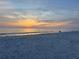 Sunset at the beach at 11386 Churchhill Trl, Seminole, FL 33772
