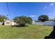 Well maintained backyard with ample green space, shaded by mature trees at 1142 56Th N Ave, St Petersburg, FL 33703