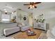 Spacious living area with open kitchen view, comfortable seating and ample room for entertaining at 1142 56Th N Ave, St Petersburg, FL 33703