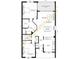 Detailed floor plan showcases the layout, including the Primary suite, guest suite, grand room, kitchen, and private screened lanai at 11510 Shipwatch Dr # 1375, Largo, FL 33774