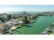 Waterfront property with private docks and easy access to the beach at 12412 Lagoon Ln, Treasure Island, FL 33706
