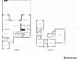 Detailed floor plan of the first and second floor showcasing the home's layout and room dimensions at 12707 Green Heron Way, Odessa, FL 33556