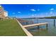 Community dock provides access to waterfront activities at 19451 Gulf Blvd # 506, Indian Shores, FL 33785