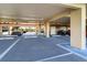 A well-lit parking garage with designated parking spots is available for residents and guests at 19451 Gulf Blvd # 506, Indian Shores, FL 33785