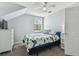 Bright bedroom with one dresser at 24231 Satinwood Ct, Lutz, FL 33559