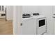 Laundry room with white washer and dryer at 3106 W Cherokee Ave, Tampa, FL 33611
