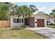 Charming single-story home with a well-maintained lawn and a one-car garage at 511 Glenoak N St, St Petersburg, FL 33703