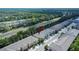 Aerial view highlighting the property's location at 5922 Grand Sonata Ave, Lutz, FL 33558