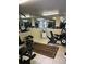 Community gym featuring mirrored walls and exercise equipment at 631 Haven Pl, Tarpon Springs, FL 34689