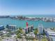 Scenic waterfront condo building with boat docks and lovely views of the bay and water at 650 Island Way # 204, Clearwater Beach, FL 33767
