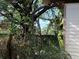 Tranquil backyard with trees providing ample shade on the property at 2451 Quincy S St, St Petersburg, FL 33711