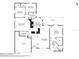 Detailed floor plan showcasing the layout of a 2,280 sq ft house, including bedrooms, kitchen, living room, and garage at 26180 Deep Creek Blvd, Punta Gorda, FL 33983