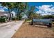 Community entrance sign for River Pointe, featuring lush landscaping and signage at 4017 3Rd E Ave, Bradenton, FL 34208
