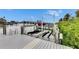View of a private boat lift, perfect for boating enthusiasts at 6301 Marbella Blvd, Apollo Beach, FL 33572