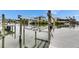 The boat lift offers the homeowner direct access to waterways at 6301 Marbella Blvd, Apollo Beach, FL 33572