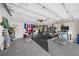 Spacious two car garage converted into a home gym, complete with weight training equipment at 772 Live Oak Ne Ter, St Petersburg, FL 33703