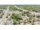 This aerial shows how close this community is to shopping and the major interstate at 805 E Elm St, Tampa, FL 33604