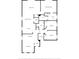 Layout showing the living room, kitchen, bedrooms, bathrooms, and Gathering room at 1214 Florablu Dr, Seffner, FL 33584