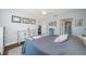 Bedroom with view into en-suite bathroom at 1686 Seascape Cir, Tarpon Springs, FL 34689