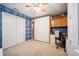 Comfortable bedroom with large closet and built-in storage at 19750 Ellendale Dr, Land O Lakes, FL 34638