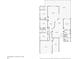 Detailed floor plan showcasing the layout of this spacious home at 19750 Ellendale Dr, Land O Lakes, FL 34638