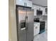 Kitchen featuring new stainless steel refrigerator at 3301 Clydesdale Dr, Holiday, FL 34691