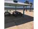 Community beach with picnic tables and beach access at 5557 Sea Forest Dr # 216, New Port Richey, FL 34652