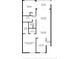 Detailed floor plan featuring bedrooms, bathrooms, kitchen, living room, dining area and a laundry room at 6361 Bahia Del Mar Blvd # 205, St Petersburg, FL 33715