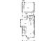 Layout of the first floor showing the living spaces, kitchen, dining room, and covered entries at 865 53Rd Ave N, St Petersburg, FL 33703