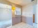 Dining area with tile floors and natural lighting at 10819 Los Santos Dr, Port Richey, FL 34668