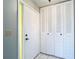 Bright foyer with a large door and a closet, offers plenty of storage space at 10819 Los Santos Dr, Port Richey, FL 34668