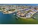 Exclusive waterfront community with luxurious homes, private docks, and beautiful landscaping at 1901 Carolina Ne Ave, St Petersburg, FL 33703