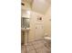 Bathroom featuring pedestal sink, toilet and tiled floors and neutral walls at 2213 Fluorshire Dr, Brandon, FL 33511