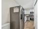 Modern kitchen with stainless steel appliances and ample cabinet space at 2700 Bayshore Blvd # 522, Dunedin, FL 34698