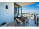 Balcony with outdoor seating, offering panoramic views of the cityscape at 301 1St S St # 3004, St Petersburg, FL 33701
