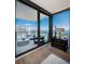 Balcony view showcasing outdoor seating and stunning ocean views at 301 1St S St # 3004, St Petersburg, FL 33701