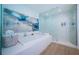 Contemporary bathroom showcasing a tub, glass shower, and modern fixtures at 301 1St S St # 3004, St Petersburg, FL 33701