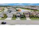 Aerial view of a lovely single-Gathering home in a lakeside community at 3096 Great Banyan Way, Wesley Chapel, FL 33543