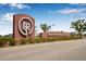 Babcock Ranch entrance sign with landscaping, street view and clear skies at 44239 Frontier Dr, Punta Gorda, FL 33982
