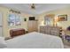 A spacious primary bedroom with neutral tones, plush carpeting, and natural light at 4819 Boonesboro Ct, New Port Richey, FL 34655
