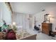 Inviting bedroom with daybed, mirrored closet doors and plenty of space at 5053 43Rd S St, St Petersburg, FL 33711