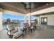 Spacious balcony with several chairs and a view of the intercostal waterway at 5142 W San Jose St, Tampa, FL 33629