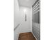 Interior elevator with wood flooring and metal gate at 5142 W San Jose St, Tampa, FL 33629