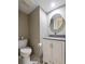 Well maintained half bathroom featuring modern fixtures and neutral tiling at 5575 Gulf Blvd # 329, St Pete Beach, FL 33706