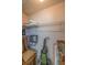Functional storage room with shelving and various items, offering practical organization solutions at 5575 Gulf Blvd # 329, St Pete Beach, FL 33706