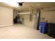 Garage featuring ample space and storage shelving at 6417 Blue Sail Ln, Apollo Beach, FL 33572